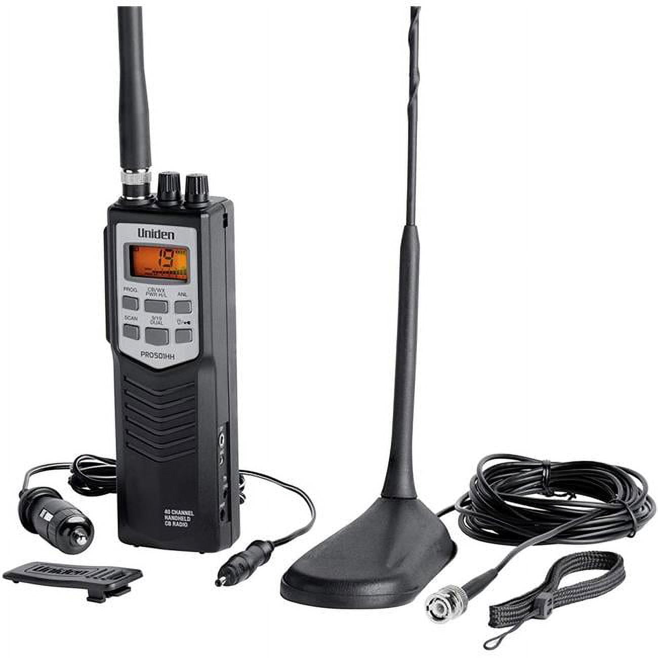 Uniden CB 40 Channel CB Radio with Magnet Mount Antenna