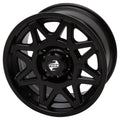 4/115 Tusk Tintic Wheel 14x7 5.0 + 2.0 Matte Black For ARCTIC CAT Prowler 1000 XTZ H2 EFI 2009