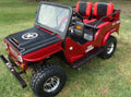 RPS New Jeep Go-Kart 125CC TK125JP-A8 154FMI, Xinyuan 3-Sspeed With Reverse