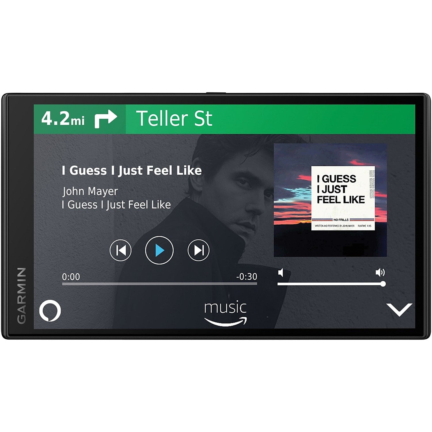 Garmin DriveSmart 65 010-02153-00 6.95-Inch GPS Navigator with Amazon Alexa Bluetooth Wi-Fi and