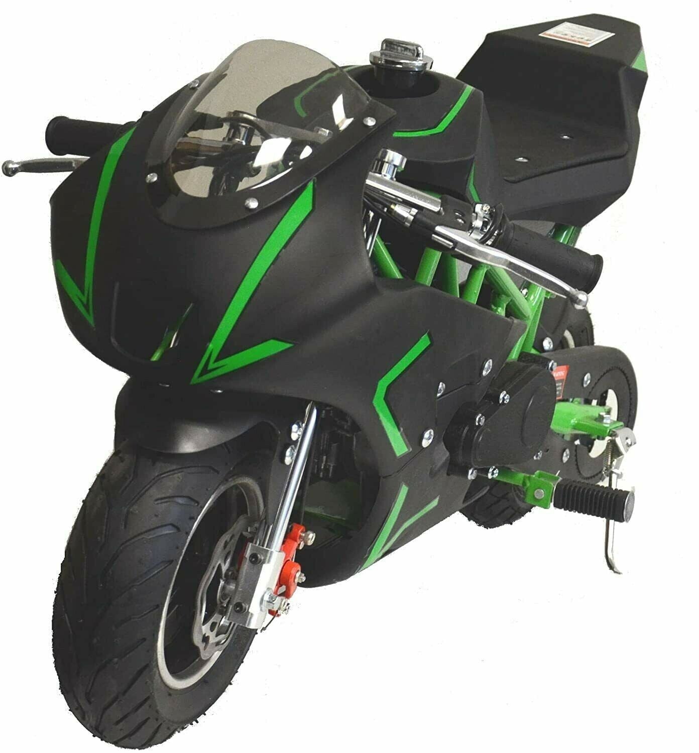 Gas Pocket Bike Motorcycle 40cc 2-Stroke Engine Mini Bike Ride-On