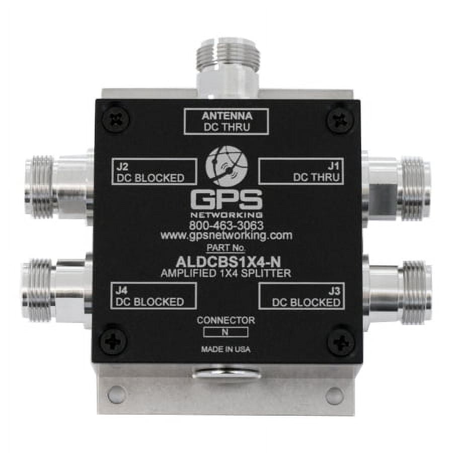 GPS Active Antenna Splitter 1x4