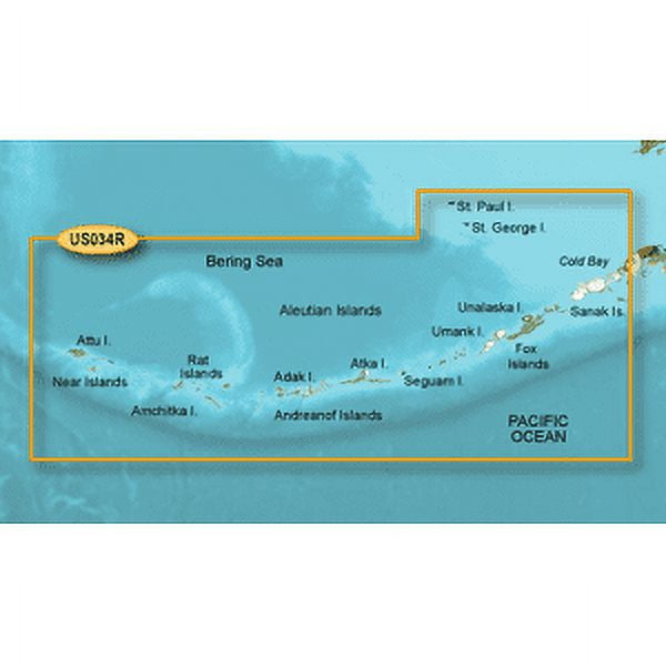 Garmin BlueChart? g3 Vision? HD - VUS034R - Aleutian Islands - microSD?/SD?