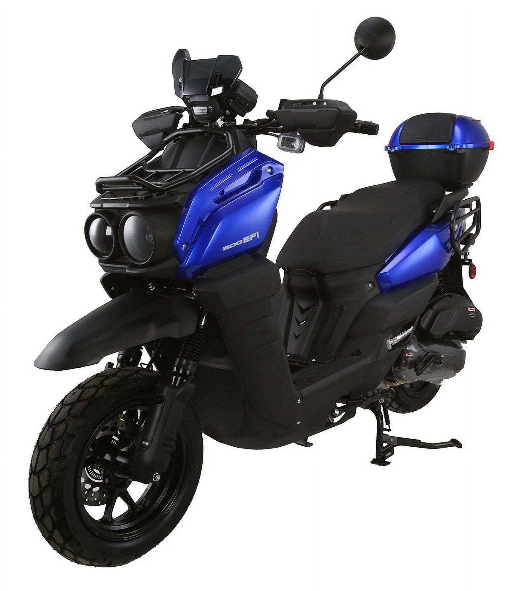 HHH Tank 200 EFI Scooter Vitacci TANK 200 Mototcycle Fully Automatic with Matching Behind trunk