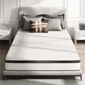 10 Gel Memory Foam Mattress,Z-HOM Hybrid Mattresses in Recorder Box Medium Firm Cool Comfort Pocket Spring Full Size