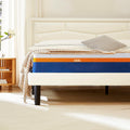 10 inch Queen Size Mattress, Gel Memory Foam Mattress Bed in Lens Box for Pressure Relief,Blue