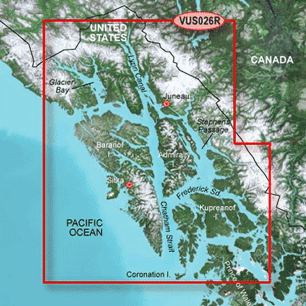 Garmin BlueChart? g3 Vision? HD - VUS026R - Wrangell/Juneau/Sitka - microSD?/SD?