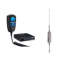 Uniden CMX760 40-CH Off-Road Compact CB Radio & Browning BR-78 Flat Coil CB Antenna