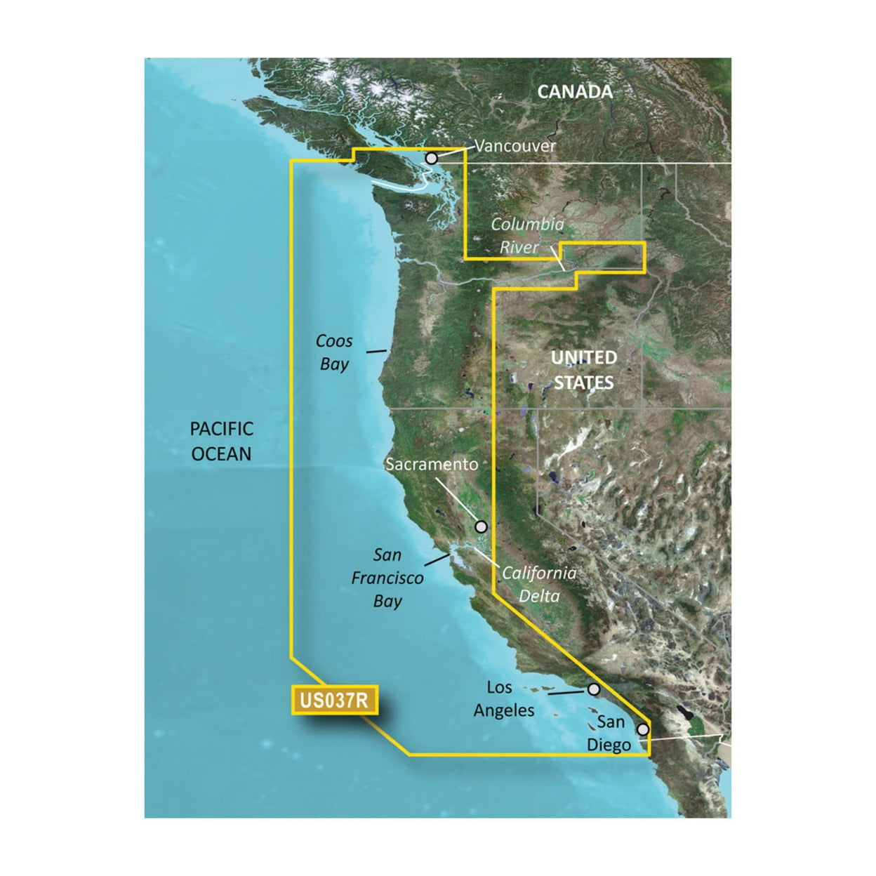 Garmin 010C100300 g2 Vsn HD SD VUS037R Vancouver-San Diego