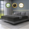 12 Full Mattress Gel Memory Foam Spring Hybrid Mattress in Lens Box