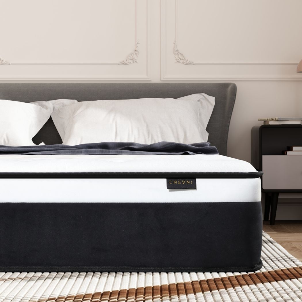 12 Twin Hybrid Mattress CertiPUR-US Certified Memory Foam Pocket Spring Mattress Medium Firm in Recorder Box