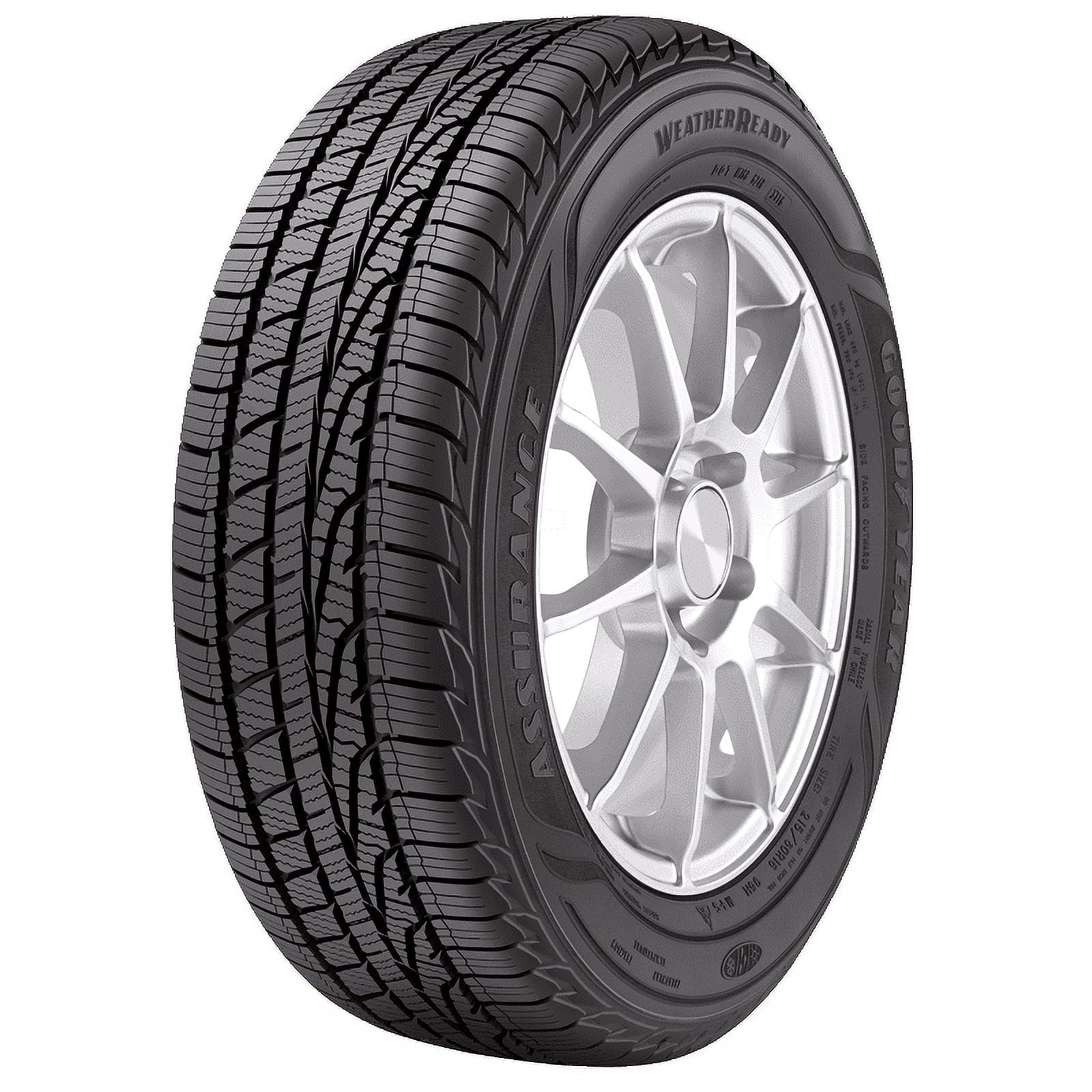 Goodyear Assurance WeatherReady 235/50R18 119/116R Passenger Tire Fits: 2013-19 Ford Escape Titanium, 2013-15 Chevrolet Malibu LTZ