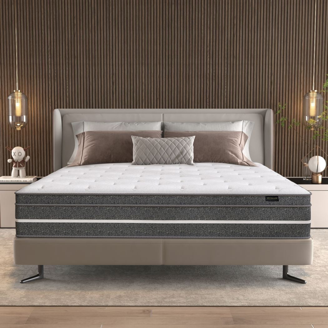 14 Full Hybrid Mattress CertiPUR-US Certified Memory Foam Pocket Spring Mattress Medium Firm in Recorder Box
