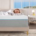14 inch Medium Firm Gel Memory Foam Mattress, Soft And Supportive, Mattress in Recorder box,Queen