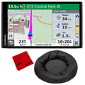 Garmin DriveSmart 65 & Traffic with Included Cable & Weighted GPS Car Mount + More