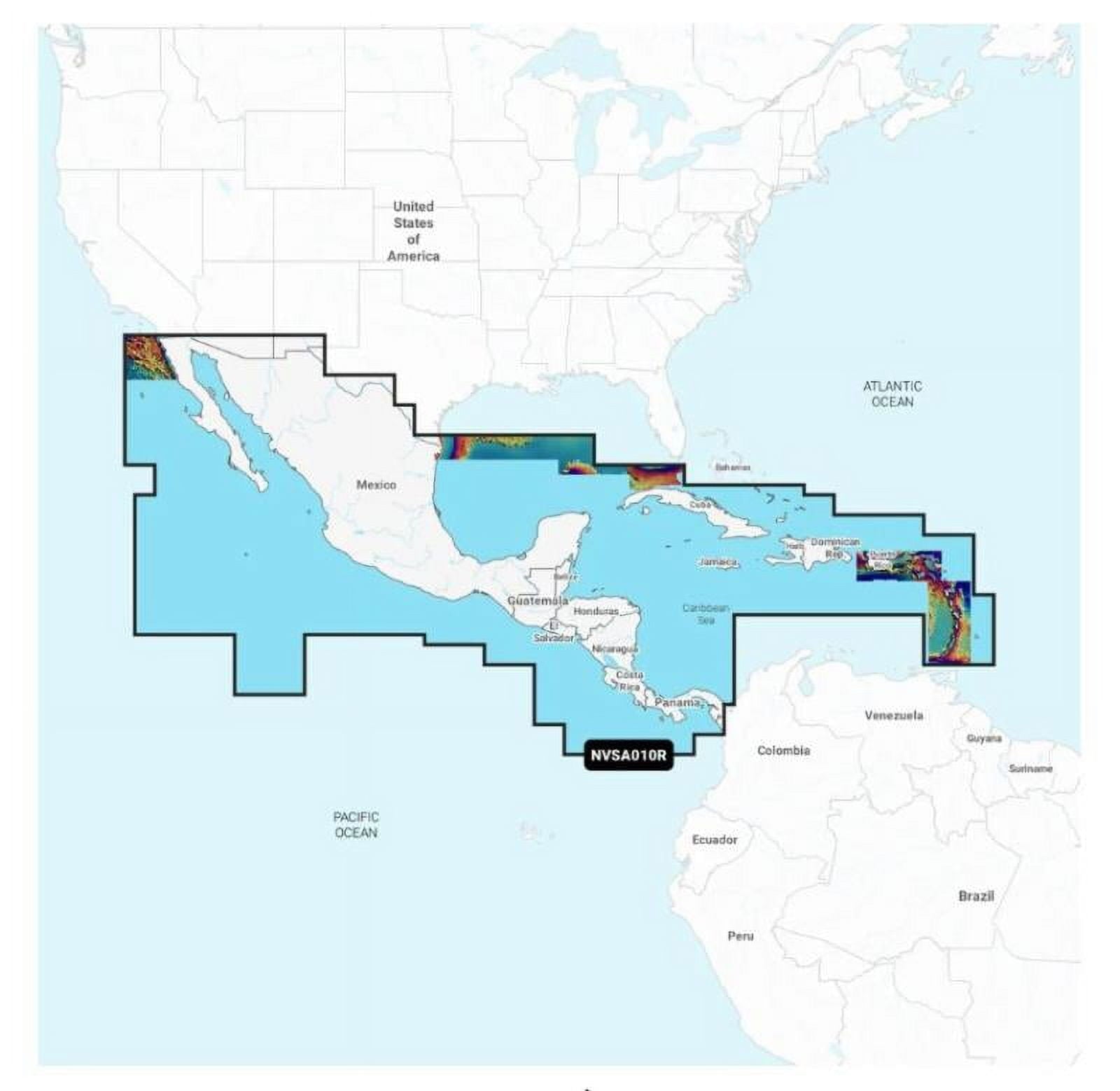 Garmin 010C145100 Central America & Caribbean - Inlan