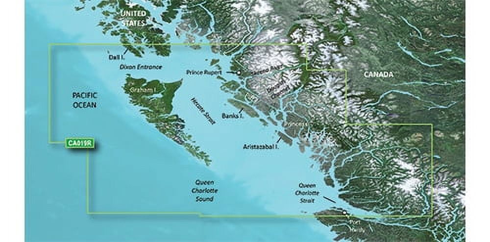 Garmin BlueChart g3 Vision VCA019R - Hecate Strait Navigational Software