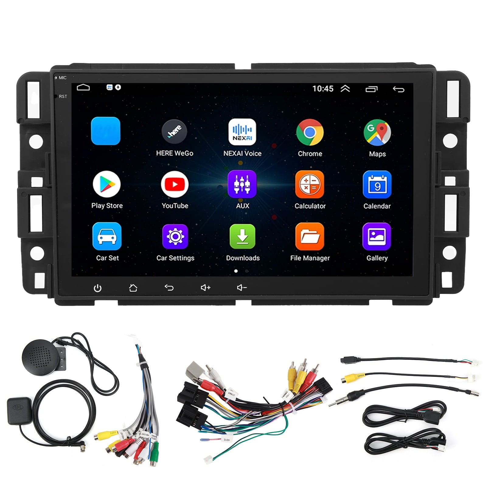 8in Navigator GPS Bluetooth WiFi Player 1+16GB for Android 10.1 Fit for Express