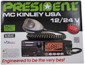 President McKinley USA 40 Channel CB Radio SSB 12/24v, Backlit LCD