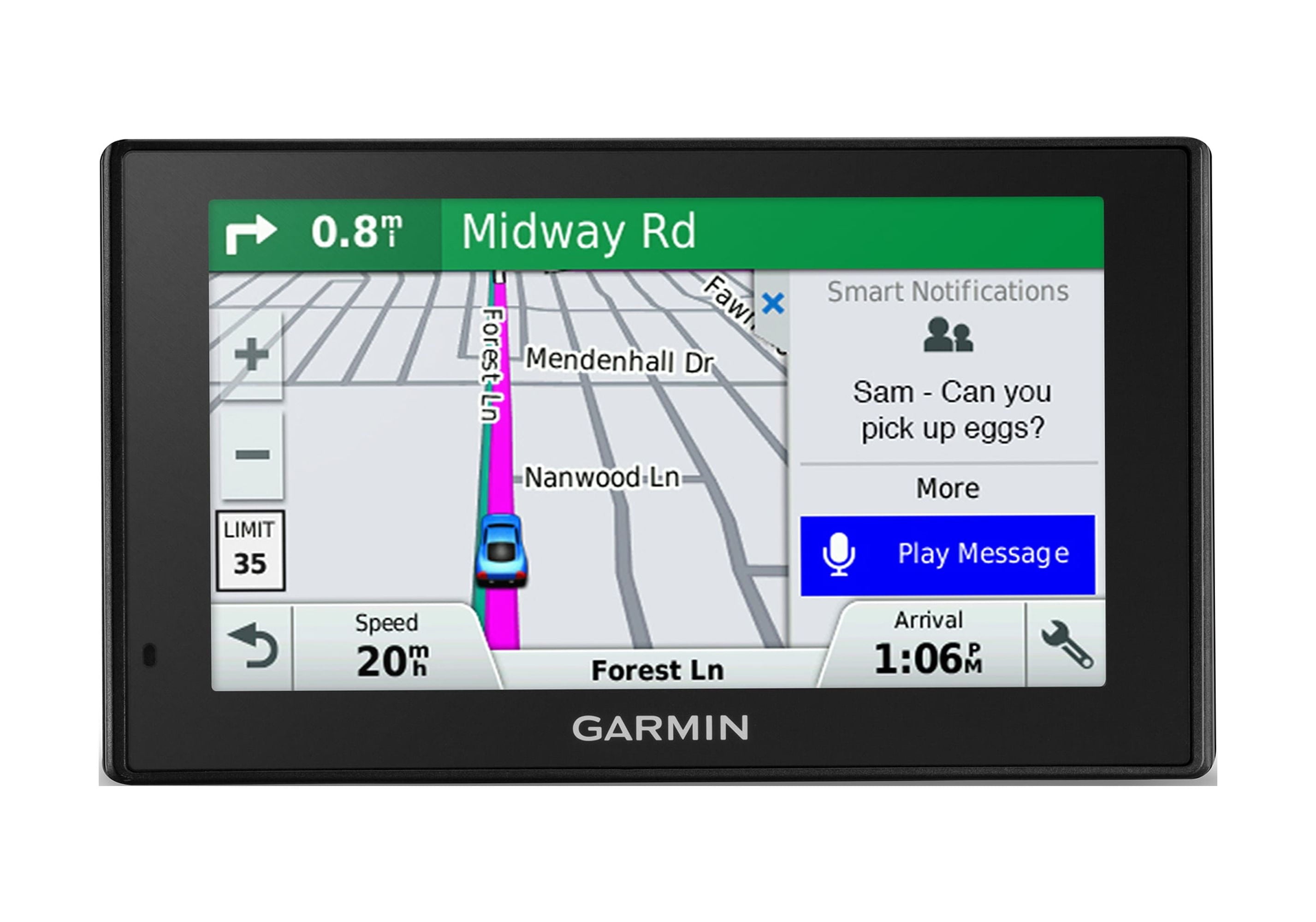 Garmin Drive Smart 51 GPS Navigator with Built-In WiFi plus Lifetime Maps and Traffic of North America