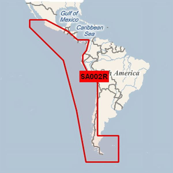 Garmin BlueChart? g3 HD - HXSA002R - South America West Coast - microSD?/SD?