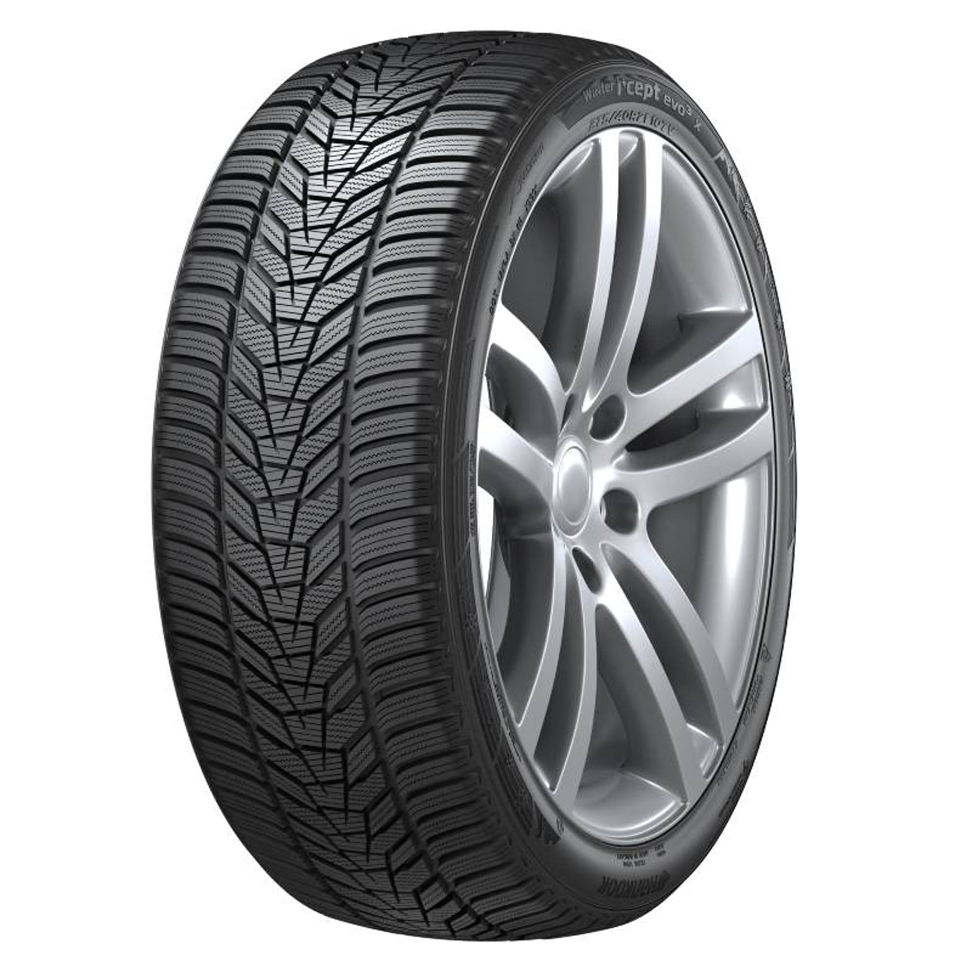 Hankook Winter i*cept evo3 X (W330A) 255/55R20 110V XL Tire Fits: 2020-21 Ford Explorer Limited Hybrid, 2022-23 Ford Explorer ST-Line