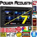 07 08 COMPASS CALIBER PATRIOT GPS NAVIGATION SYSTEM BLUETOOTH Automobile STEREO RADIO