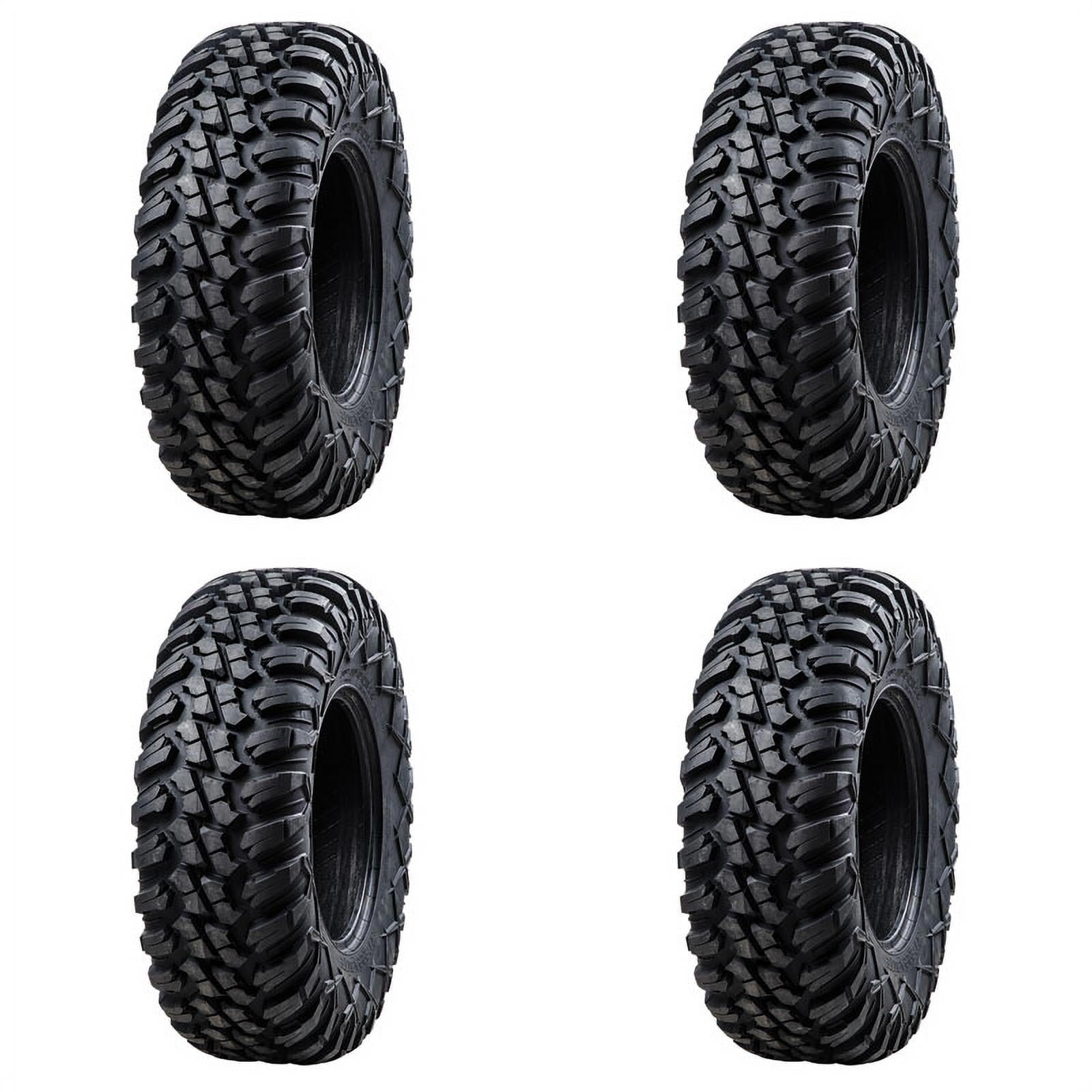 (4 Pack) Tusk Terrabite? Radial Tire 27x9-12 Medium/Hard Terrain For CAN-AM Maverick Sport 1000R DPS 2019-2022