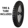 17 70/100-17 Front Wheel Tire & Rim Assembly For Dirt Pit Bike 125cc Taotao SSR