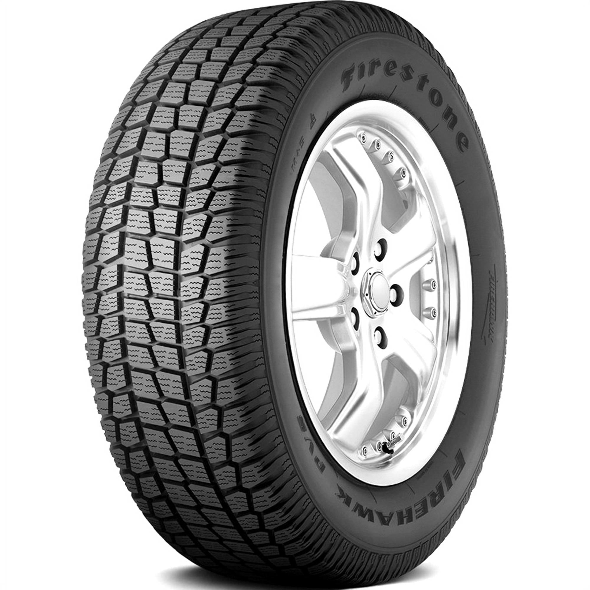 Firestone Firehawk PVS 235/55R17 98V (Studless) Snow Winter Tire Fits: 2006-09 Buick Lucerne CXL, 2006 Cadillac DTS Base