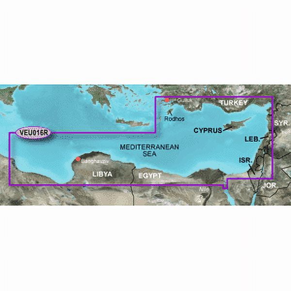 Garmin BlueChart? g3 Vision? HD - VEU016R - Mediterranean Southeast - microSD?/SD?