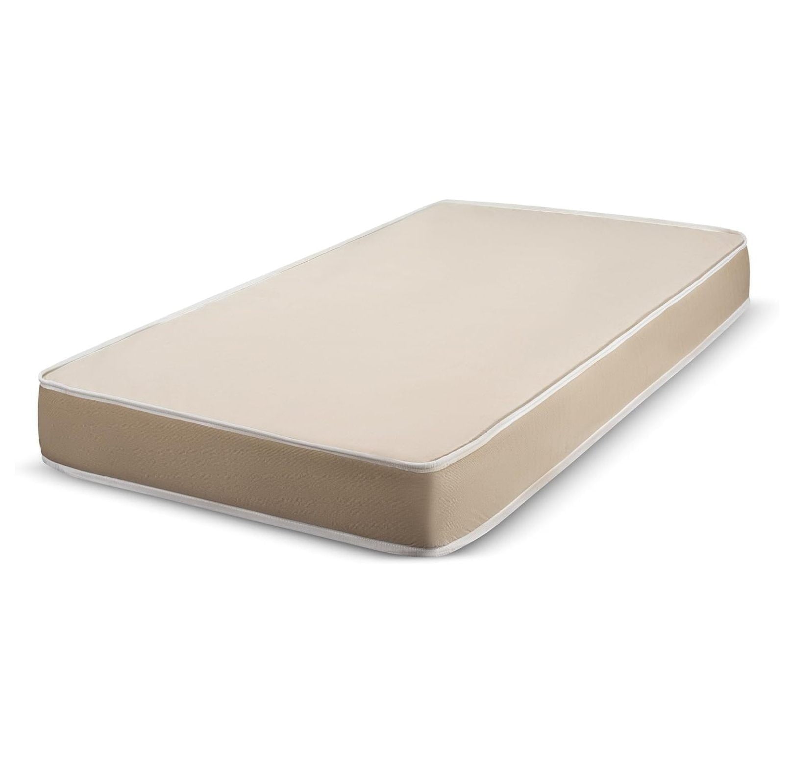 4 inch Thick Foam Mattress with Durable Fabric Cover - 33x74 inch for RV, Cot, Folding Bed & Daybed - Certified ¨C Made in USA