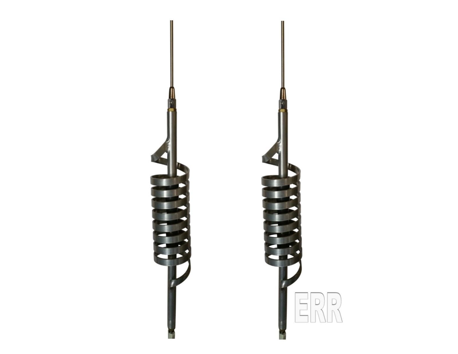 DUAL Monkey Made CB Radio AntennaS,Short Shaft, 49 Stinger MM9 30k Watts 2 ITEM