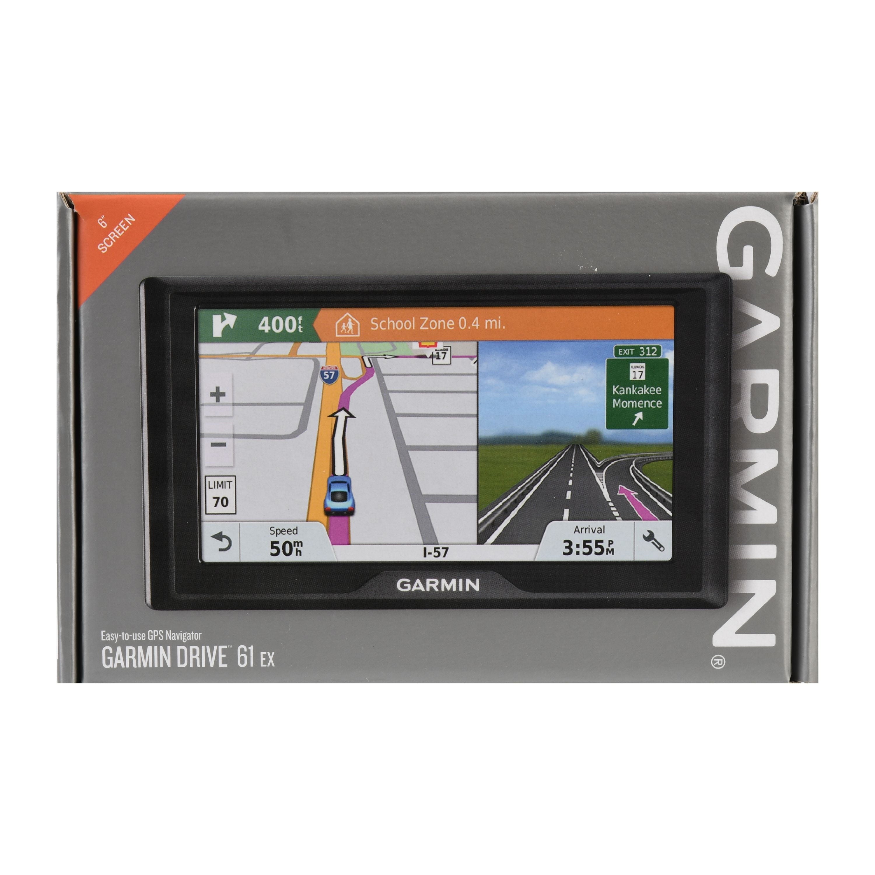 Garmin Drive 61 Ex (Latest Model) Navigation Tool, GPS Unit for Vehicle