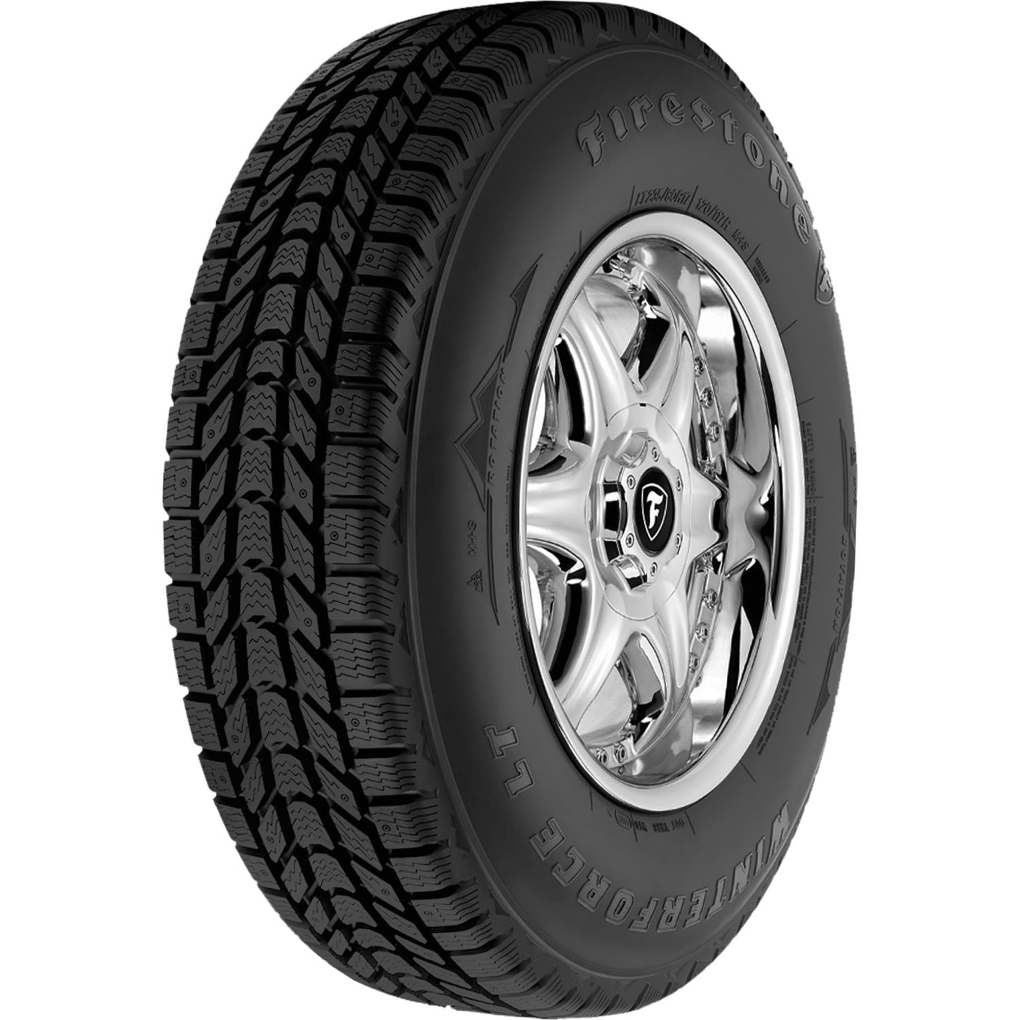Firestone Winterforce LT Winter LT245/75R16 120/116R Pre-owned Light Truck Tire