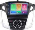 Android 10 Automobile Stereo Radio Player 9 inch Touch Screen GPS Navigation Built-in DSP BT WiFi Built-in Carplay Function Head Unit for Ford Focus 2012-2017
