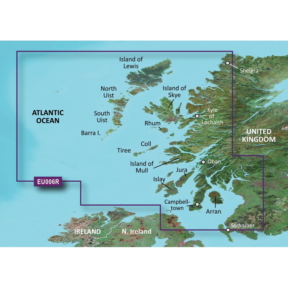 Garmin BlueChart? g3 Vision? HD - VEU006R - Scotland, West Coast - microSD?/SD?