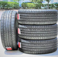 Set of 4 (FOUR) GT Radial Champiro UHP A/S P225/40ZR18 225/40R18 92Y XL Performance Tires Fits: 2014-15 Honda Civic Si, 2013 Toyota Corolla Optics