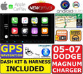 05-07 DODGE MAGNUM CHARGER GPS NAVIGATION SYSTEM APPLE CARPLAY ANDROID AUTO