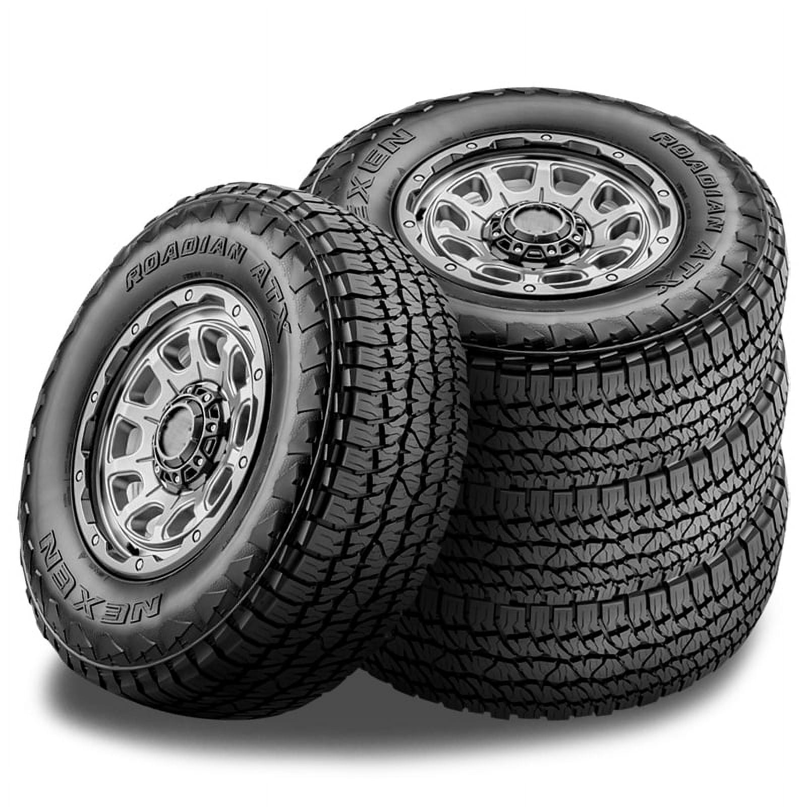 4 Nexen Roadian ATX 285/75R18 129/126S Snow Certified All Terrain 60K Mi Load Second-hand 18749NXK / 285/75/18 / 2857518