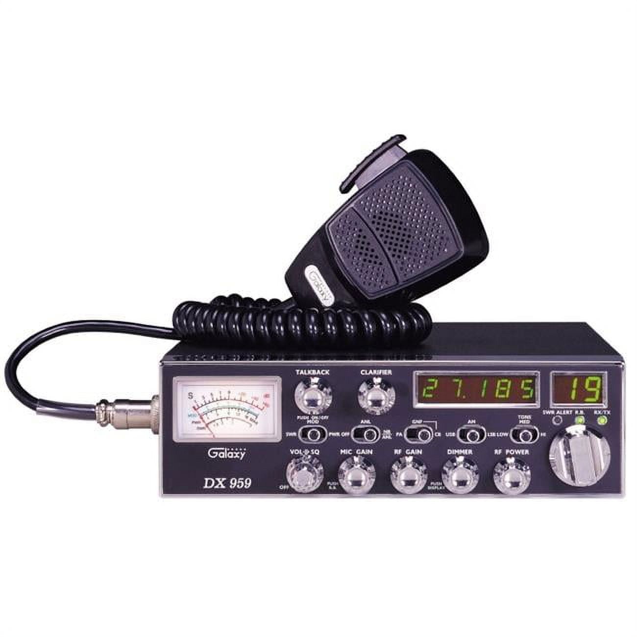 Galaxy Channel Lens & SSB Mobile CB Radio with Blue LED Display