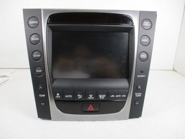 Pre-Owned 2010 2011 Lexus GS350 Audio Temperature Navigation GPS Map Display Screen OEM (Good)