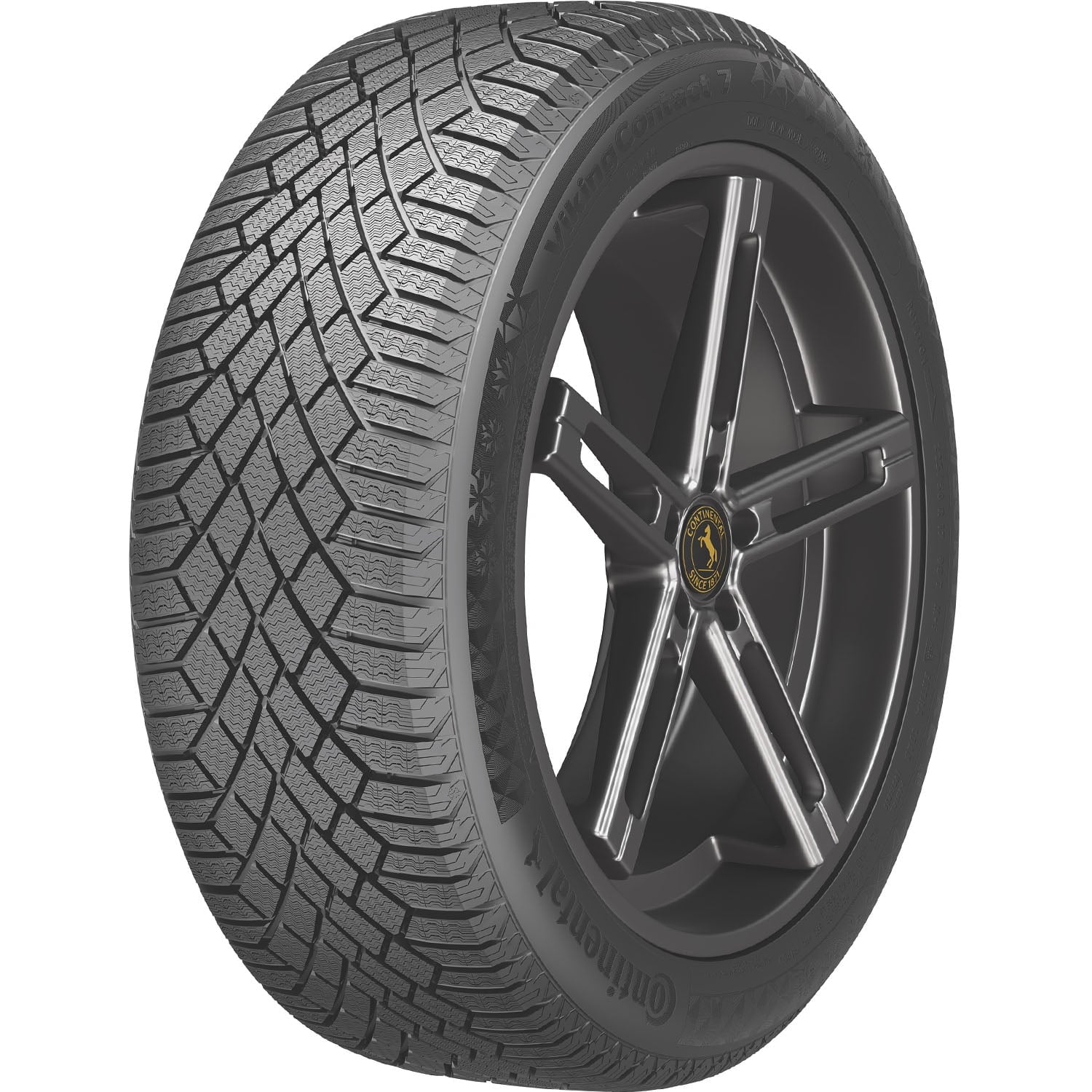 Set of 4 Continental VikingContact 7 225/50R18 99T XL Tires Fits: 2008-12 Chevrolet Malibu LTZ, 2015-19 Subaru Legacy 3.6R Limited