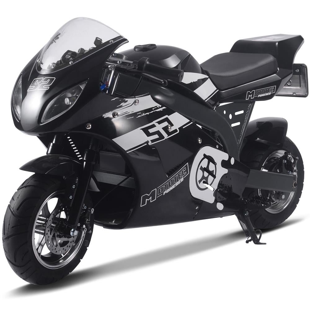 MotoTec Kids Large 48 Perspective Pocket Superbike Powered Ride-On