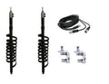 DUAL BLACK VIPER CB,HAM RADIO ANTENNAS, 18FT DUAL COAX, BRACKETS & STUDS