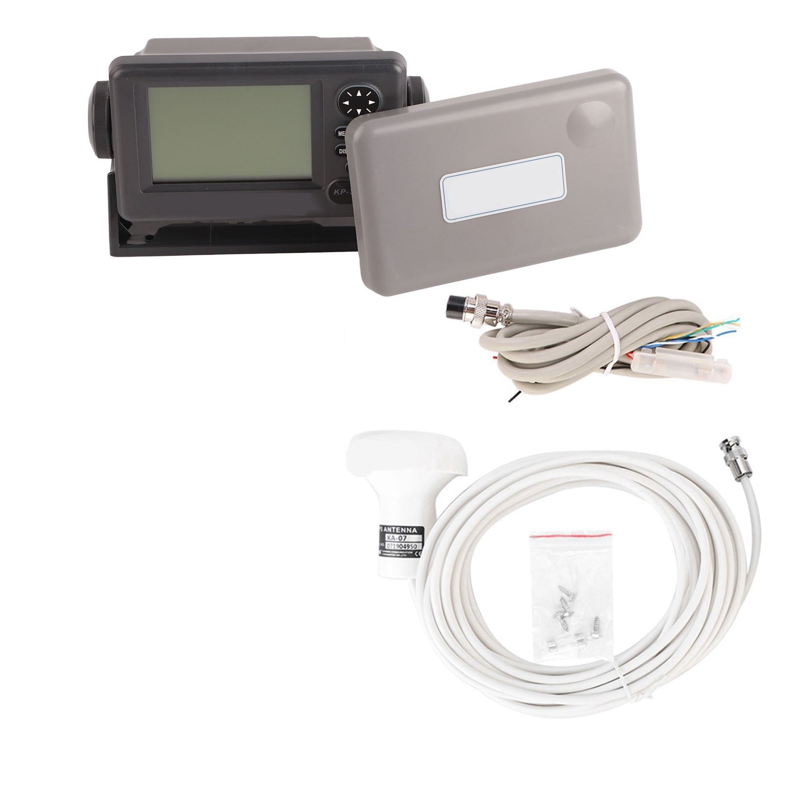 Jadeshay GPS/SBAS Marine Navigator, DC 12-24V 4.5 Inch LCD DisplayWaterproof GPS Navigation Locator for Boating Watersports