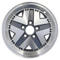 Pre-Owned Original Equipment Painted Medium Sparkle Charcoal Aluminum Wheel 15 x 6 E3TZ1007B fits 1983-1990 Ford Ranger (Good)