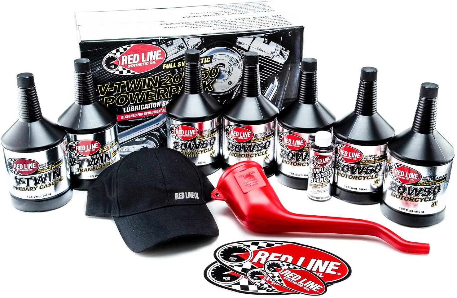 Red Line Oil Big Twin 20W50 PowerPack