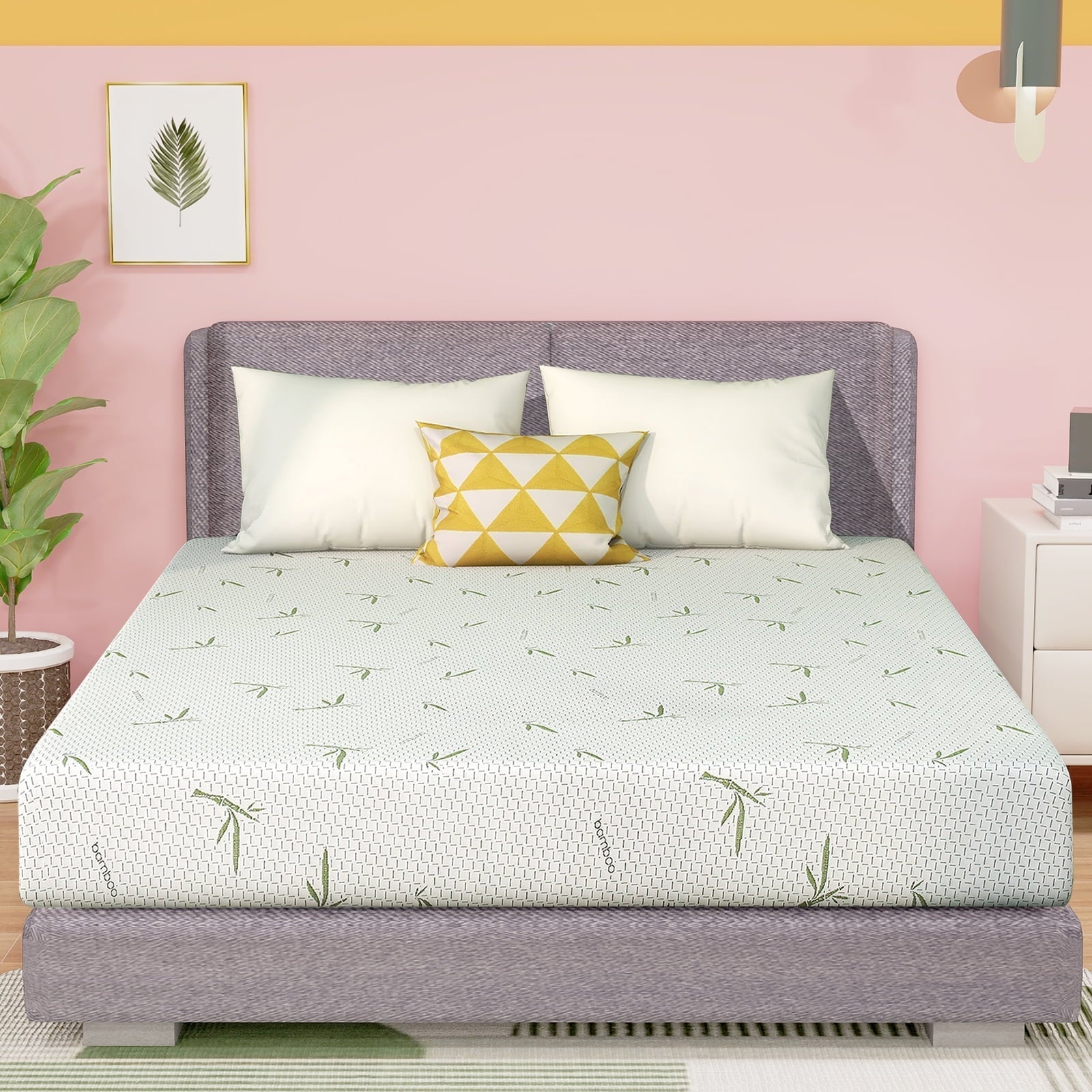 8 inch Memory Foam Twin XL Mattress in Camcorder Box, CertiPUR-US Certified, Made in USA