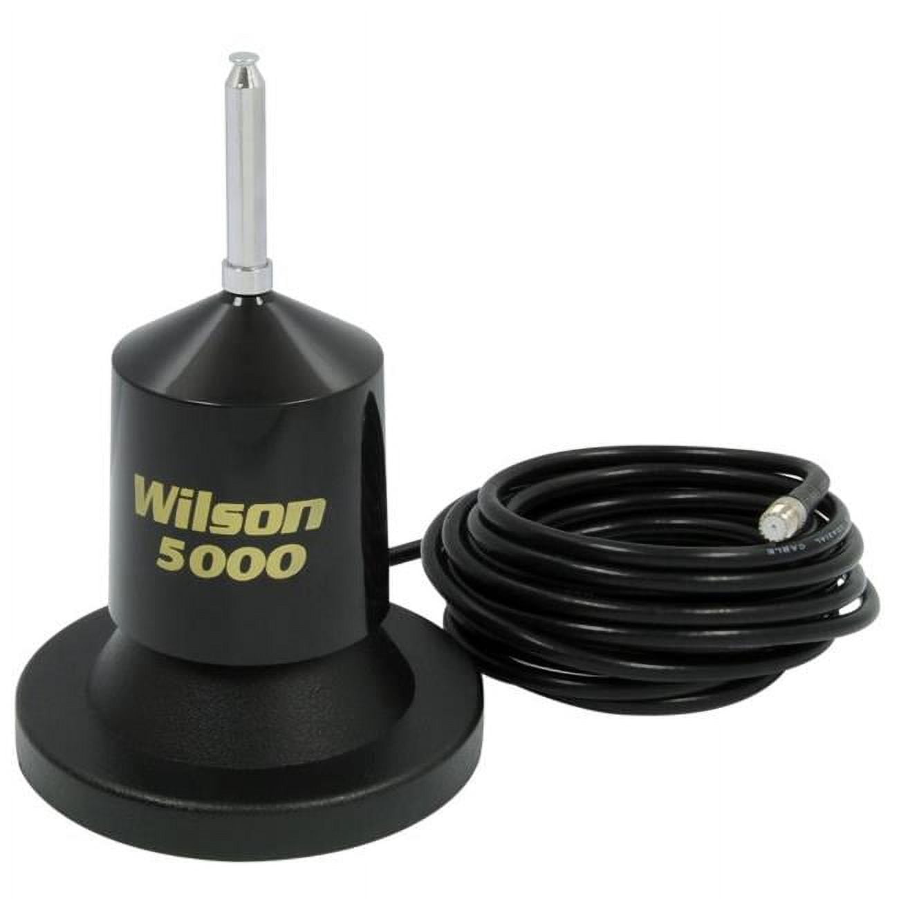 Astatic Wilson Magnet Mount Mobile CB Antenna Kit with 62.5 Whip, Black